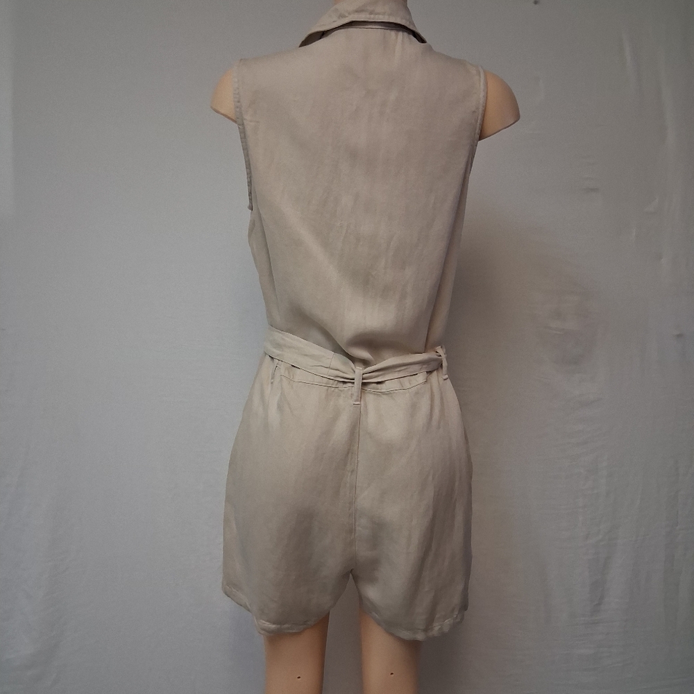Cloth & Stone Anthroplogia Light Tan Romper Size M - Picture 16 of 17